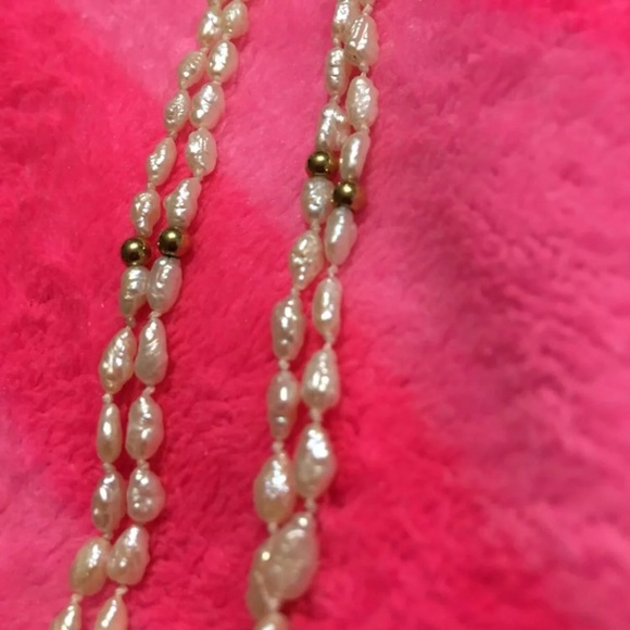 14k pearl necklace - Picture 1 of 8